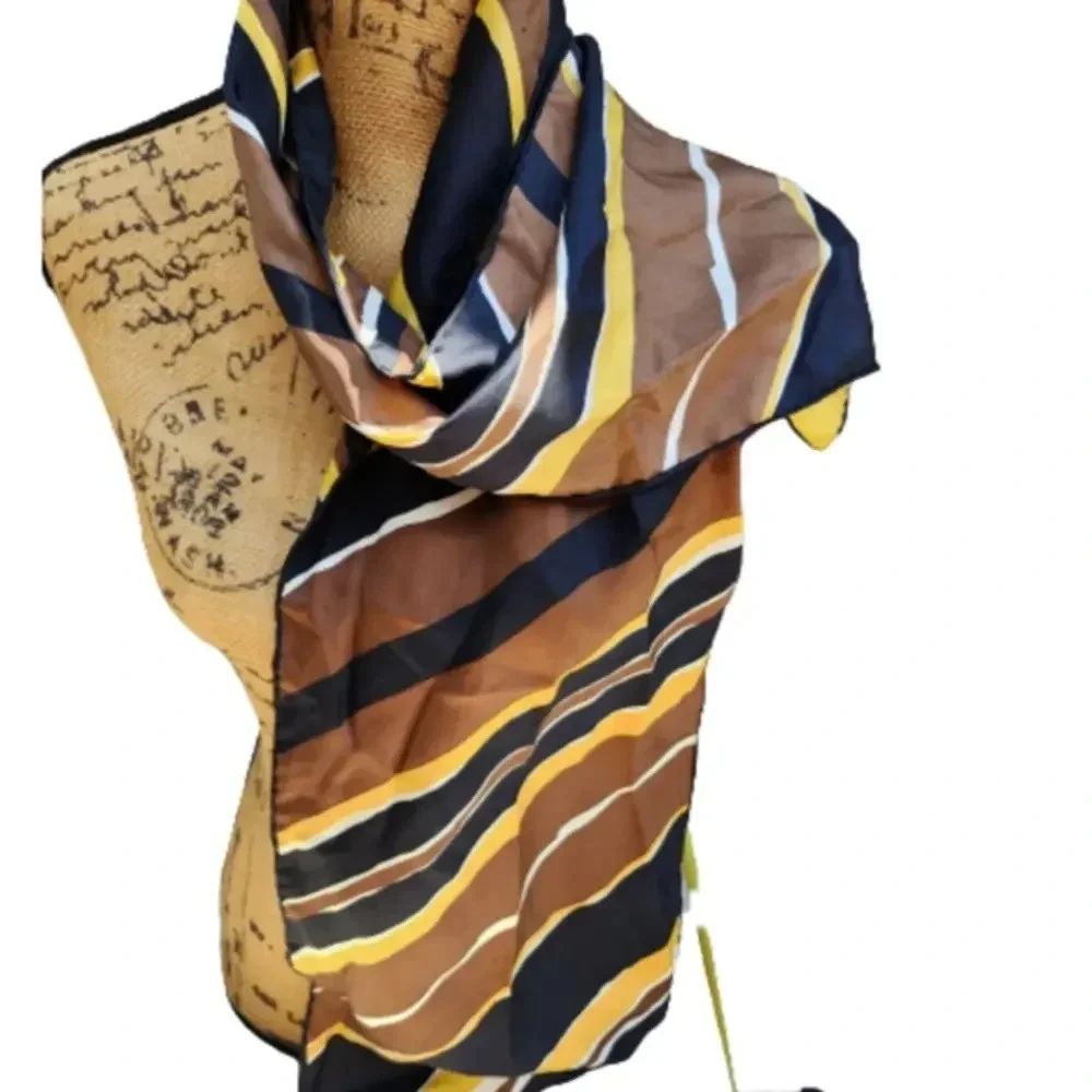 Echo‎ 70s  Vintage Autumn Color Scarf